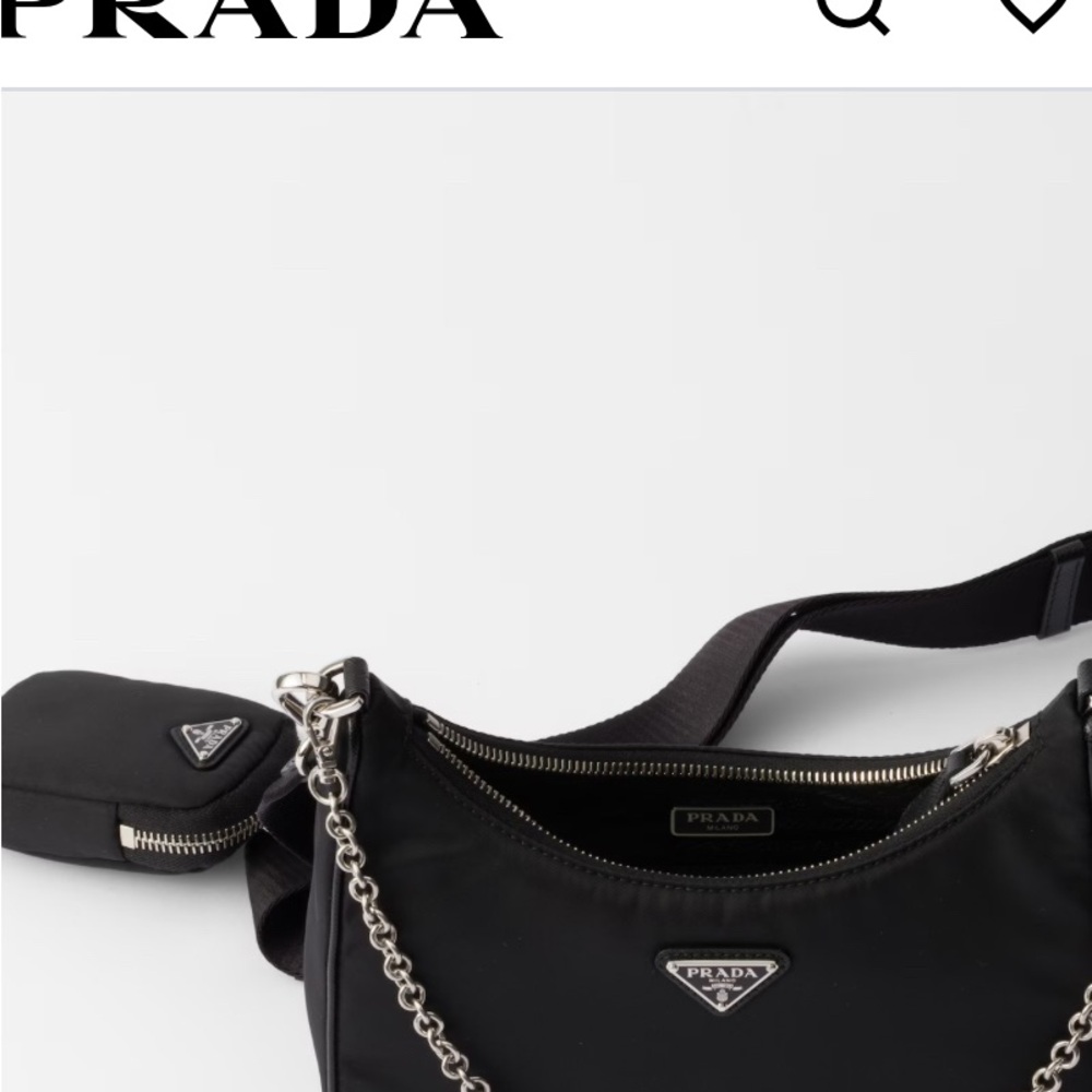 Black Prada Re-Edition 2005 Re-Nylon bag - Picture 7 of 9